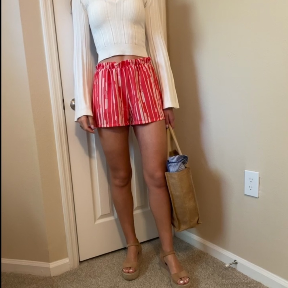 Cute print shorts